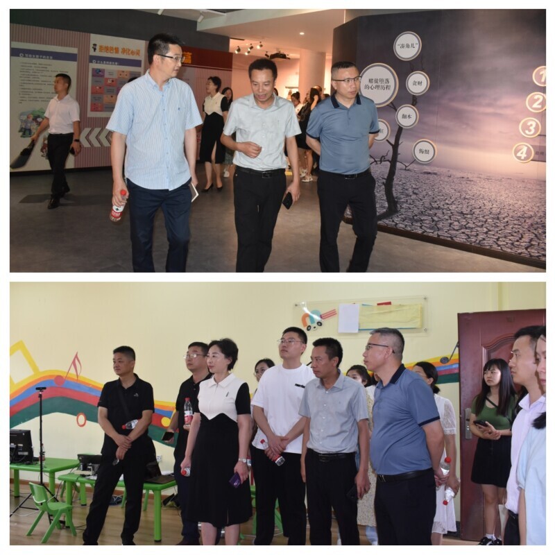 7参观泸州市江阳职业高级中学校